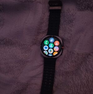 Smartwatch with Black Band